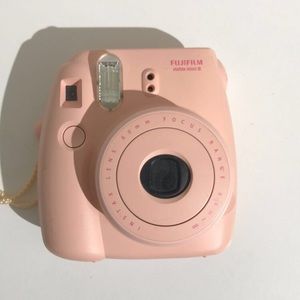 pink Fujifilm instax mini 8